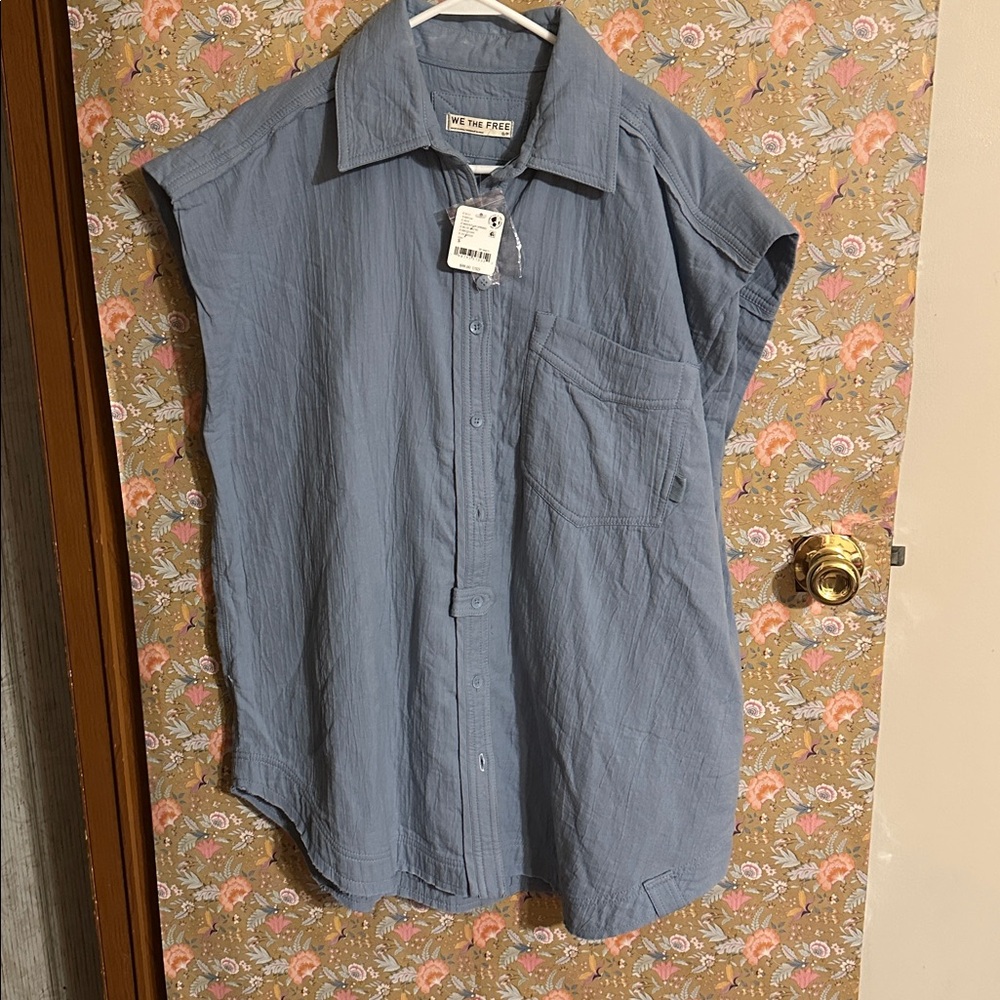 We The Free Buddy Muscle Shirt - Mountain Spring - Picture 4 of 5